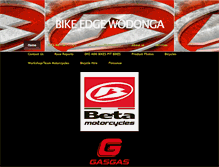 Tablet Screenshot of bikeedge-wodonga.com